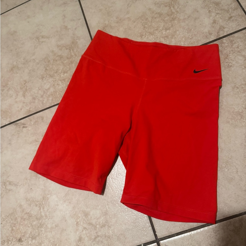 Nike Women's Red Bike Shorts